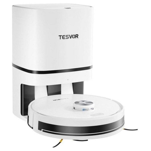Aspirateurs Robots et Laveur Tesvor S7 Pro AES avec vidage automatique Navigation LiDAR 6.000 Pa