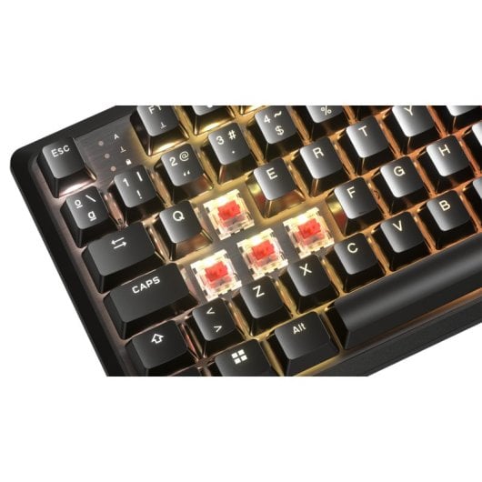 Corsair K70 CORE TKL Teclado Mecánico Gaming RGB Switch MLX Red v2 Negro