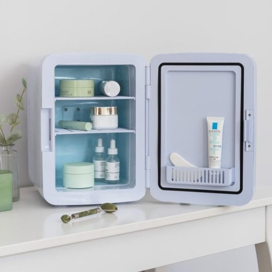 Mini frigorifero portatile Flamingueo con funzione caldo e freddo 10L 12V Verde