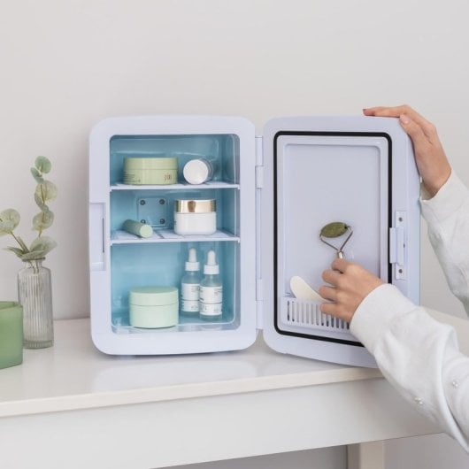 Mini frigorifero portatile Flamingueo con funzione caldo e freddo 10L 12V Verde