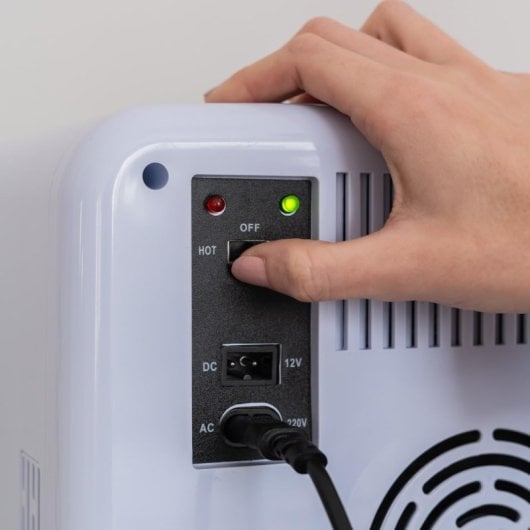 Mini frigorifero portatile Flamingueo con funzione caldo e freddo 10L 12V Verde