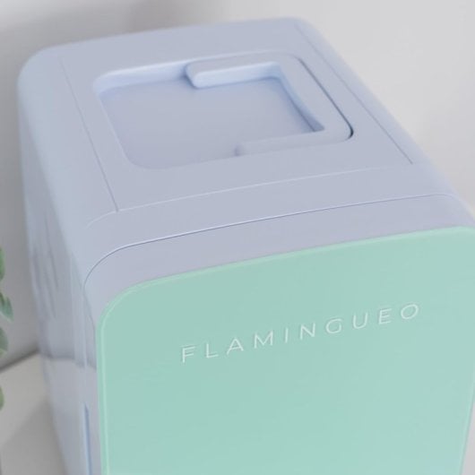 Mini frigorifero portatile Flamingueo con funzione caldo e freddo 10L 12V Verde