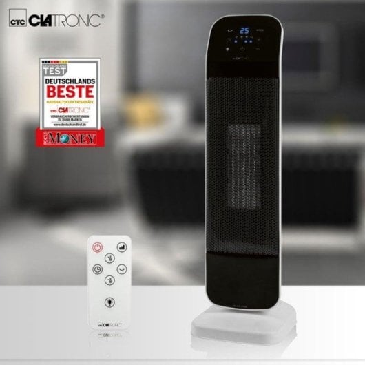 Keramikheizlüfter Clatronic HL 3763 2000W Fernbedienung leise