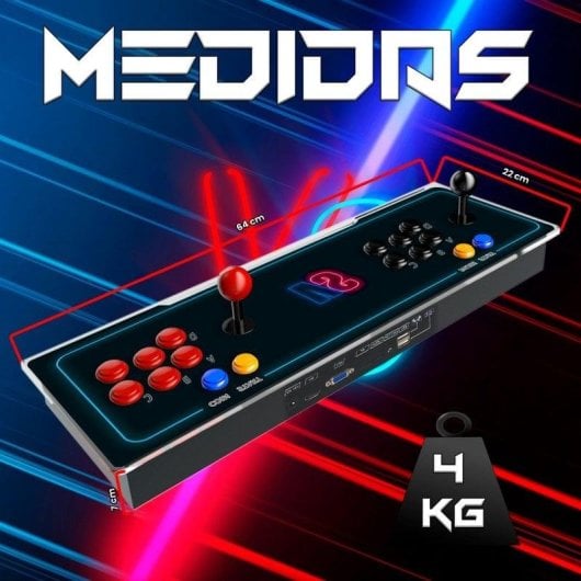 UnicView Pandora Box 3D Extreme WiFi Arcade con 11000 Juegos