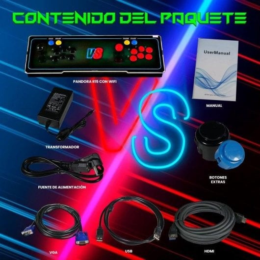 UnicView Pandora Box 3D Extreme WiFi Arcade con 11000 Juegos