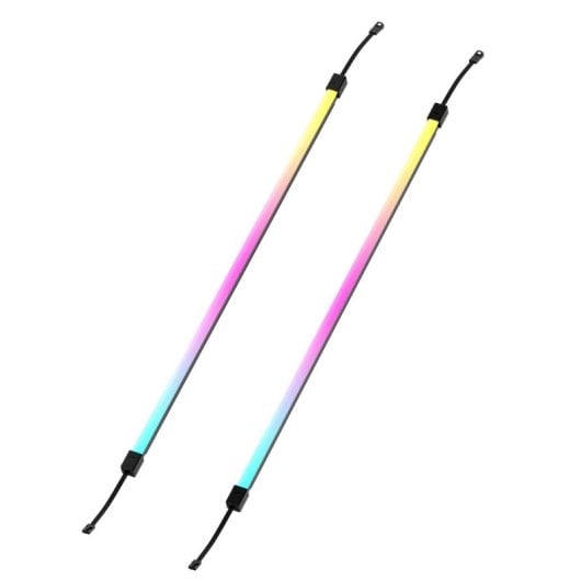 Corsair LS430 Aurora Pack Dos Tiras de Luces LED RGB 430mm Negras