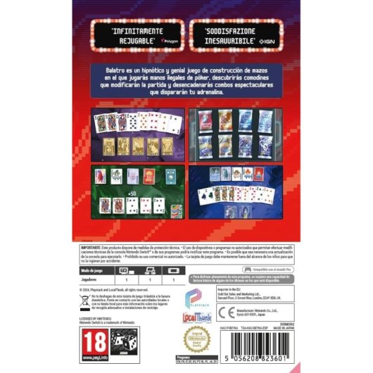 Balatro Special Edition Nintendo Switch