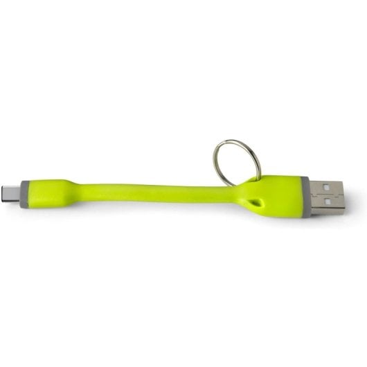 Cavo USB AC USB Celly Usbtypeckeygn Solo da 12 cm con portachiavi