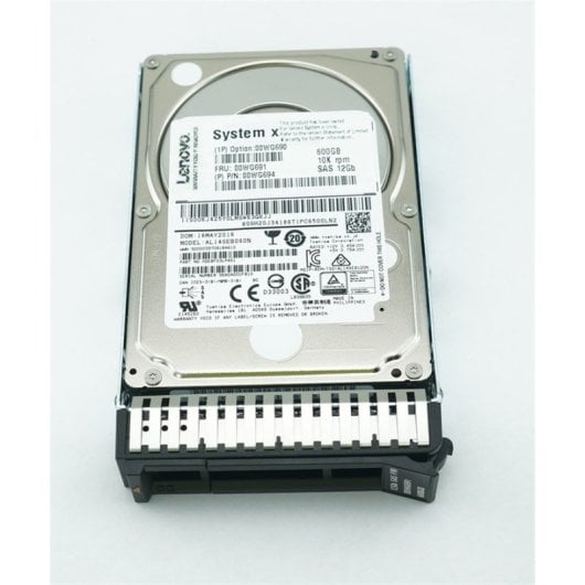 Lenovo 600 GB 10 K 12 GB Sas 2,5 Zoll G3HS-Festplatte für Server