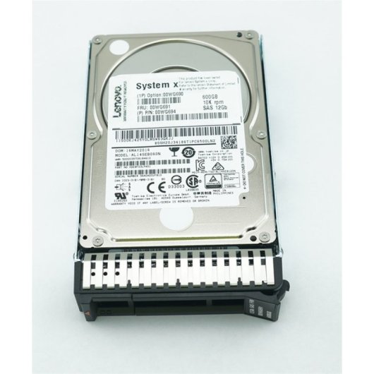 thumbnail image 2 of Lenovo 600GB 10K SAS 12Gb/s 2.5" Enterprise HDD - ST600MM0218 00WG711 00WG710 (Open Box) 2 of 6