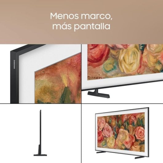 Samsung The Frame TQ50LS03DAU 50" QLED Ultra HD 4K HDR Smart TV Tizen Negro