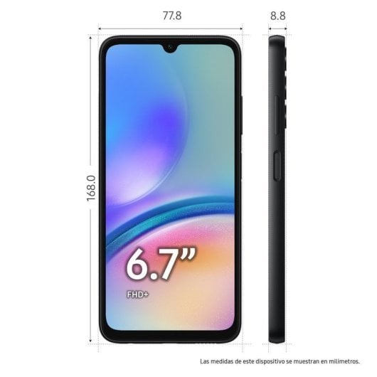 Samsung Galaxy A05s 4/64GB Negro Libre Versión Importada EU