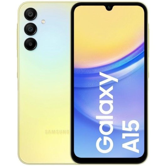 Samsung Galaxy A15 4/128GB Amarillo Libre Versión Importada EU
