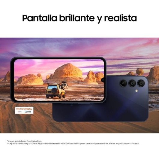 Samsung Galaxy A15 4/128GB Amarillo Libre Versión Importada EU