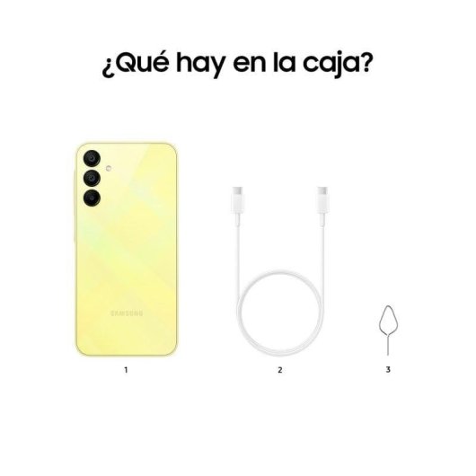 Samsung Galaxy A15 4/128GB Amarillo Libre Versión Importada EU