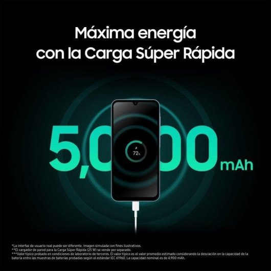 Samsung Galaxy A15 4G 8GB 256GB 6.5" Noir