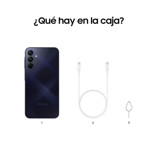 Samsung Galaxy A15 8/256GB Negro Libre Versión Importada EU
