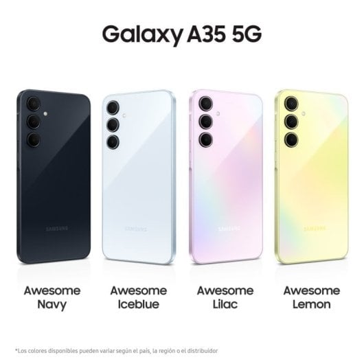 Samsung Galaxy A35 5G 6/128GB Amarillo Libre Versión Importada EU