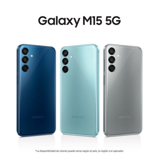 Samsung Galaxy M15 5G 4/128GB Azul Claro Libre Versión Importada EU