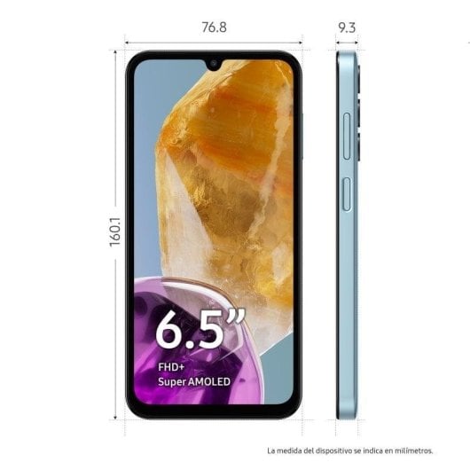 Samsung Galaxy M15 5G 4GB 128GB 6.5" Bleu Clair