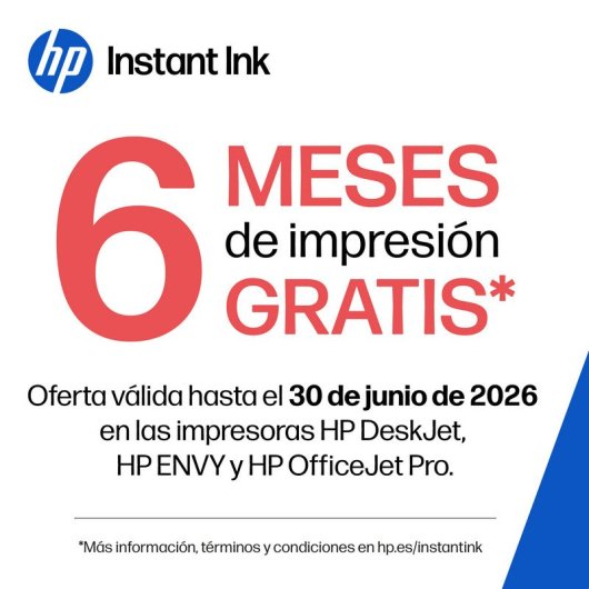 HP Envy 6120e Impresora Multifunción Color WiFi Dúplex Fax +6 Meses Gratis Impresión Instant Ink HP+