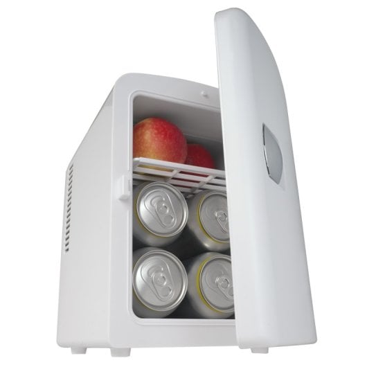 Denver MFR-400WHITE Nevera Portátil Eléctrica 4L 230V Blanca + Cargador de Coche 12V