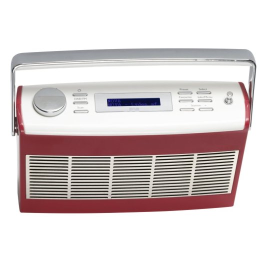 Denver DAB-37RED Radio Portátil Digital Roja