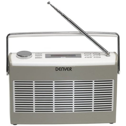 Denver DAB-37GREY Radio Portátil Digital Gris