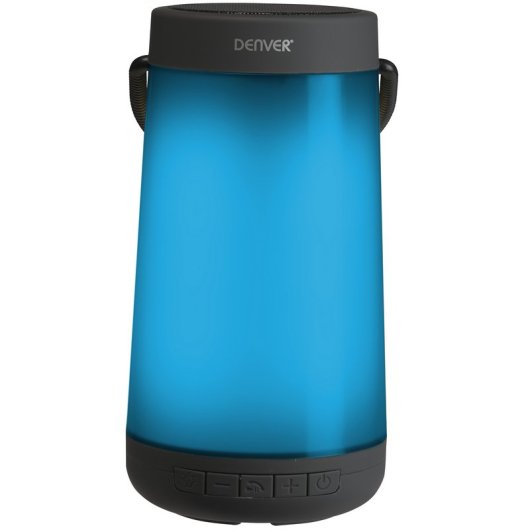 Denver BTL-311 Altifalante Portátil Bluetooth com Efeitos de Luz LED 5W Preto