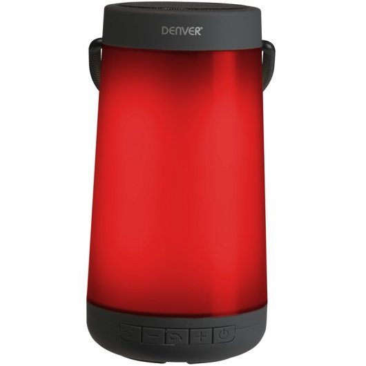 Denver BTL-311 Altifalante Portátil Bluetooth com Efeitos de Luz LED 5W Preto