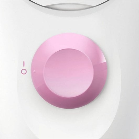 Braun Silk-épil 1 1-010 épilateur 20 pince(s) Rose, Blanc
