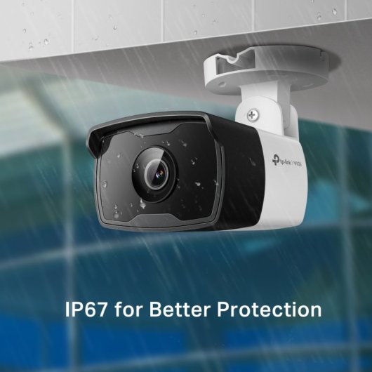 TP-Link VIGI C320I Cámara IP Tipo Bullet con IR para Exterior 2MP Blanca/Negra