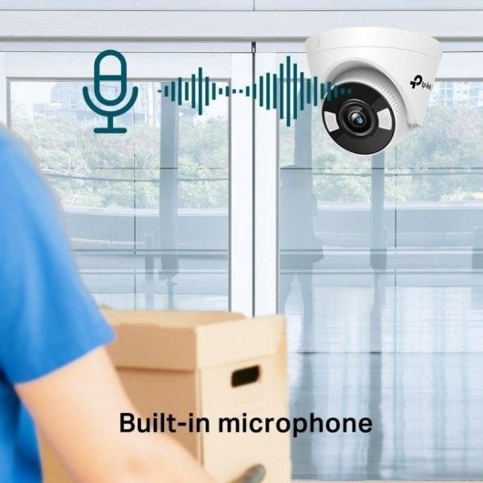 Câmera de vigilância TP-Link VIGI C430 3MP Visão Noturna Interna e Externa IA