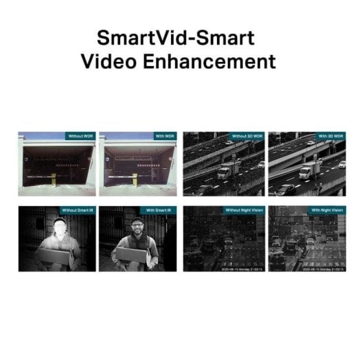 Überwachungskamera TP-Link VIGI C430 3MP Nachtsicht Innen und Außen KI-Erkennung Mikrofon