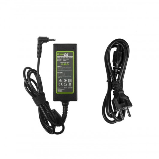 Green Cell Ad40p Indoor-Netzteil/Wechselrichter, 45 W, Schwarz