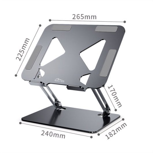 Support pour ordinateur portable Support pour ordinateur portable Media-tech