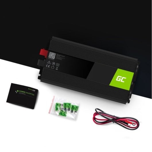 Green Cell Inv24 Auto-Netzteil/Wechselrichter 1500 W Schwarz