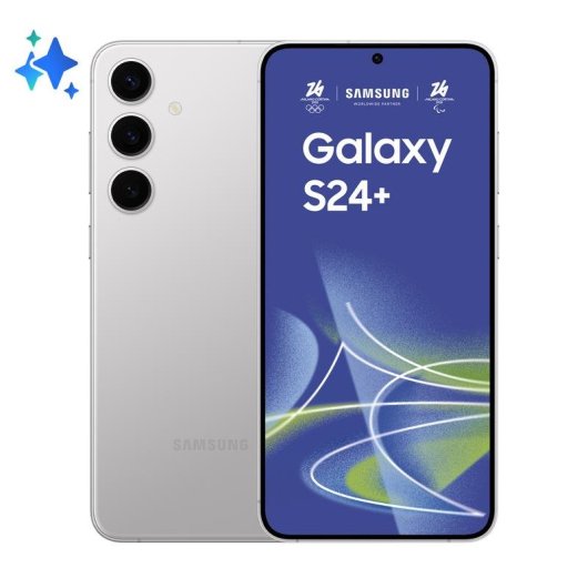 Samsung Galaxy S24 Plus 5G 12GB 6.7" 512GB Cinzento Marble Câmara Tripla