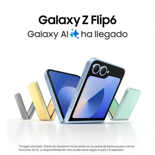 Samsung Galaxy Z Flip6 256GB Smartphone Plegable con IA Amarillo Libre Versión Importada EU