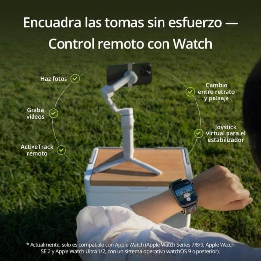 DJI Osmo Mobile 6 Estabilizador Inteligente para Smartphones Platino