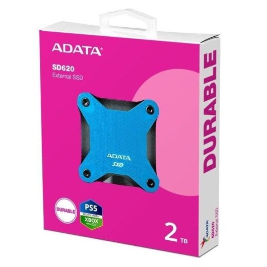 Disque Dur Adata SD620 2TB SSD USB 3.2 520MB/s Résistant Chocs