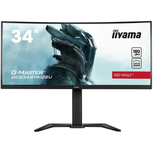 Iiyama RED EAGLE G-MASTER GCB3481WQSU-B1 34" LED UWQHD 180Hz FreeSync Premium Curved