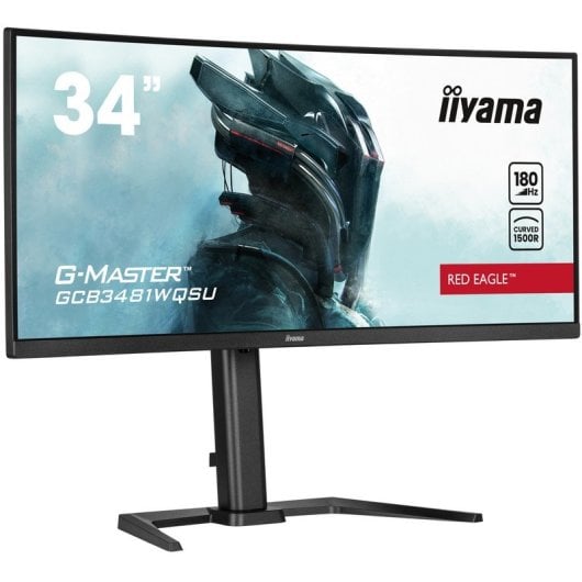 Iiyama RED EAGLE G-MASTER GCB3481WQSU-B1 34" LED UWQHD 180Hz FreeSync Premium Curved