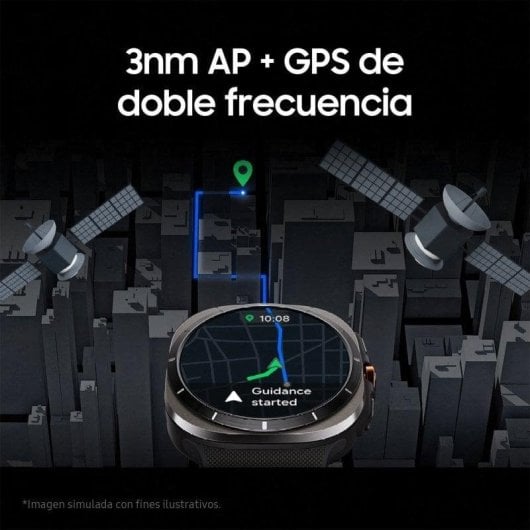Samsung Galaxy Watch Ultra 4G LTE GPS 47mm AMOLED Branco Resistente Água 10ATM+IP68