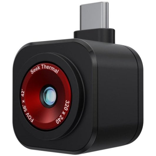 Seek Thermal CQ-DBAX Câmara Termográfica USB-C 320X240 Píxeis Preta