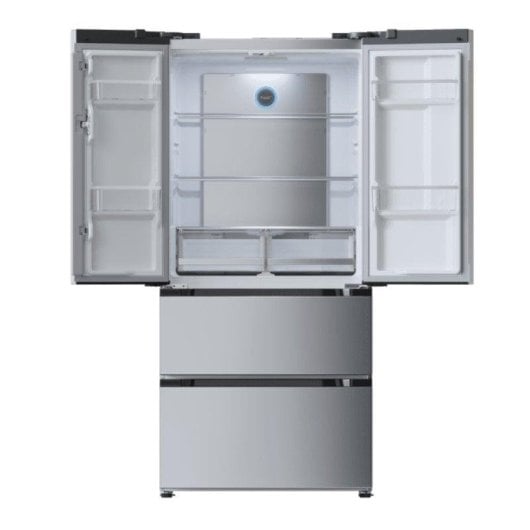Frigorífico Cuatro Puertas Cecotec Bolero CoolMarket FD 436 Total No Frost 183cm 436L E Inox