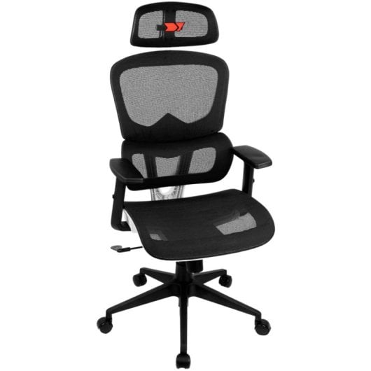 Drift DRAIR200 Mesh Cadeira Gaming Ergonómica Transpirável e Regulável Preta/Branca