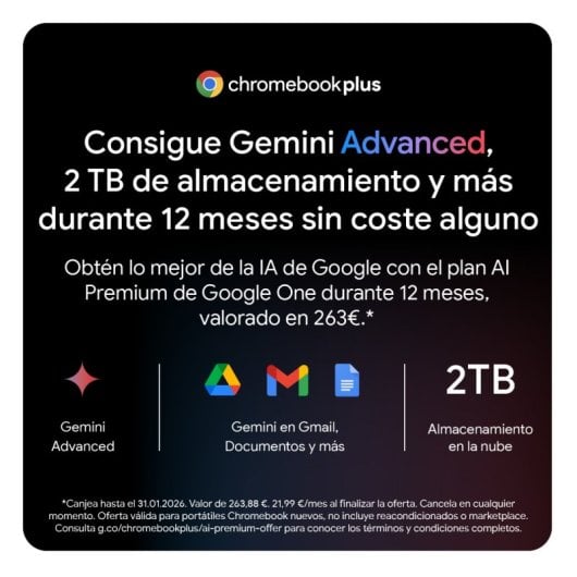 ASUS Chromebook Plus CX3402CBA-PQ0692 Intel Core i5-1235U/16GB/256GB UFS/14"