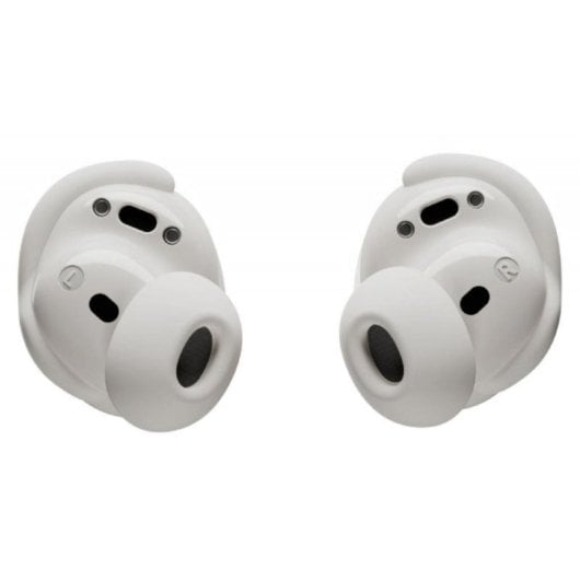 Ecouteurs Bose QuietComfort sans fil Bluetooth avec Réduction de Bruit, IPX4, Micro, Blanc fumé