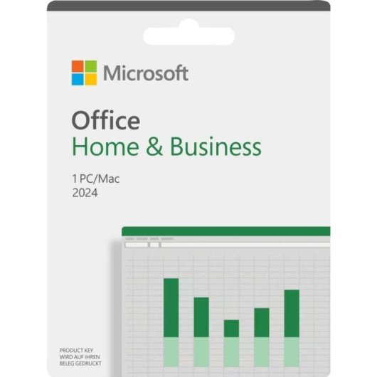 Suite Office Microsoft Office Home & Business 1 dispositivo licença perpétua